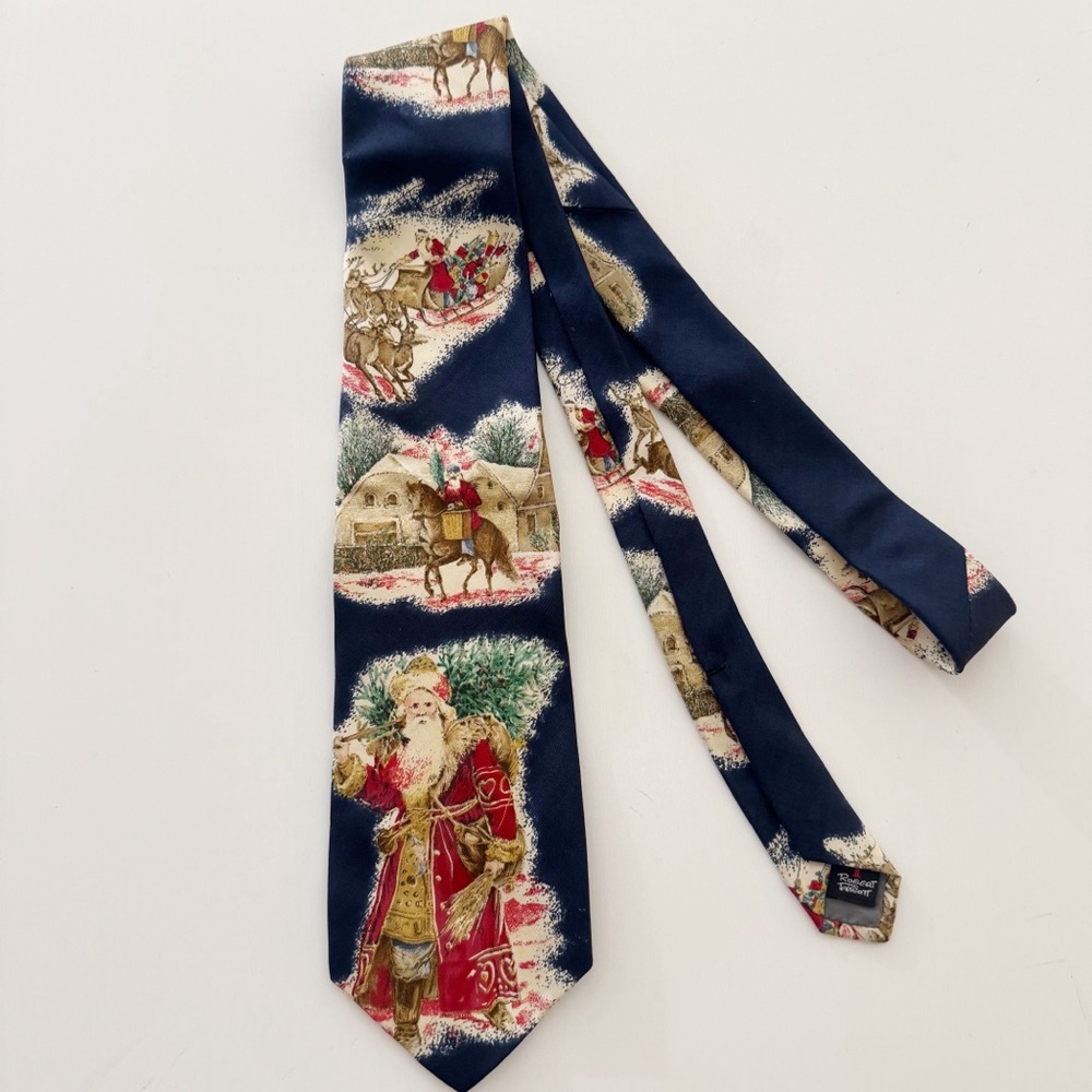 Vintage Robert Talbott x Nordstrom Christmas Tie